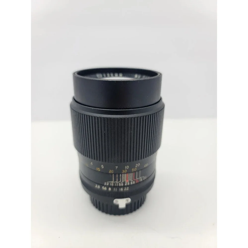 Minolta Camera Lens Rokunar 135mm Made in Japan No. 7100513 Tele-auto 1:2:8